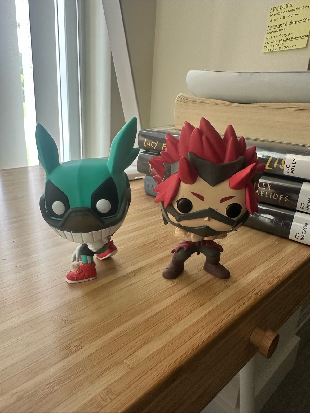 2 Funko Pop Deku and Kirishima sold together